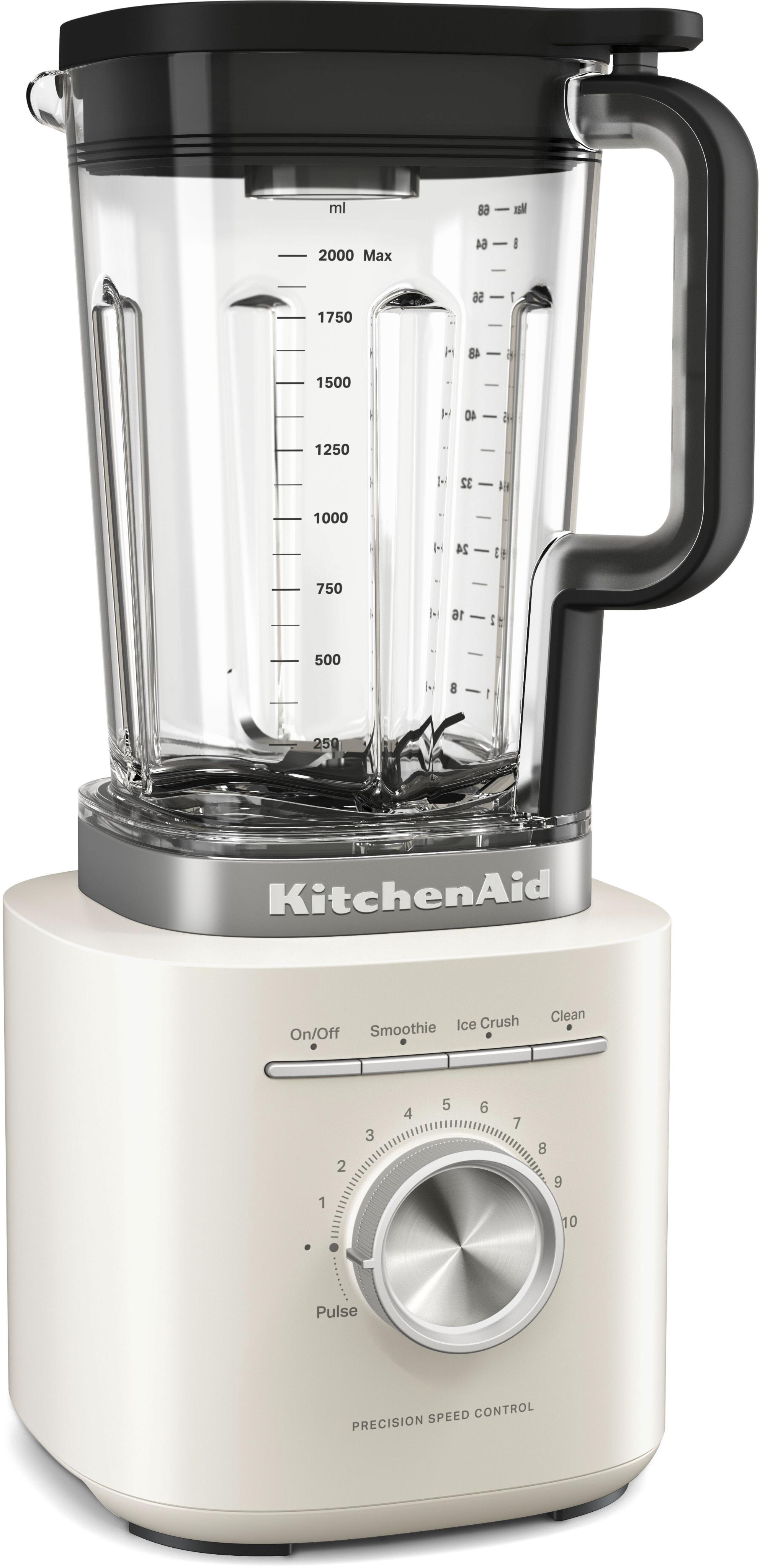 KITCHENAID Standmixer "5KSB2073EPL, Porzellan", beige (porcelain weiß), B:26cm H:41,7cm T:30,2cm, Zerkleinerer
