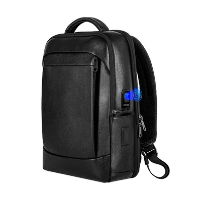 Fingerprint Lock Männer Rucksack Business Laptop Rucksack Anti-diebstahl Große Kapazität Männer Reisetaschen Neue