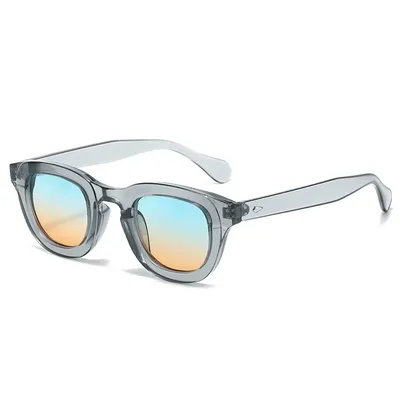 Neue Ovale Sonnenbrille Frauen Nieten Marke Shades UV400 Vintage Runde Männer Mode Luxus Grau Sonnenbrille Leopard Oculus