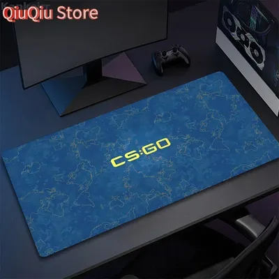 C-Counter Strike Mauspad Gaming PC Computer Home XL HD Mousepads XXL Schreibtischmatten Rutschfester Teppich Büro Computer Tischmatte Cs Go