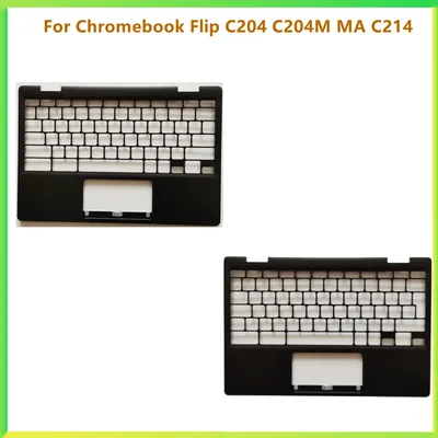 Neues Laptop-Oberteilgehäuse mit Handballenauflage für Chromebook Flip C204 C204M MA C214