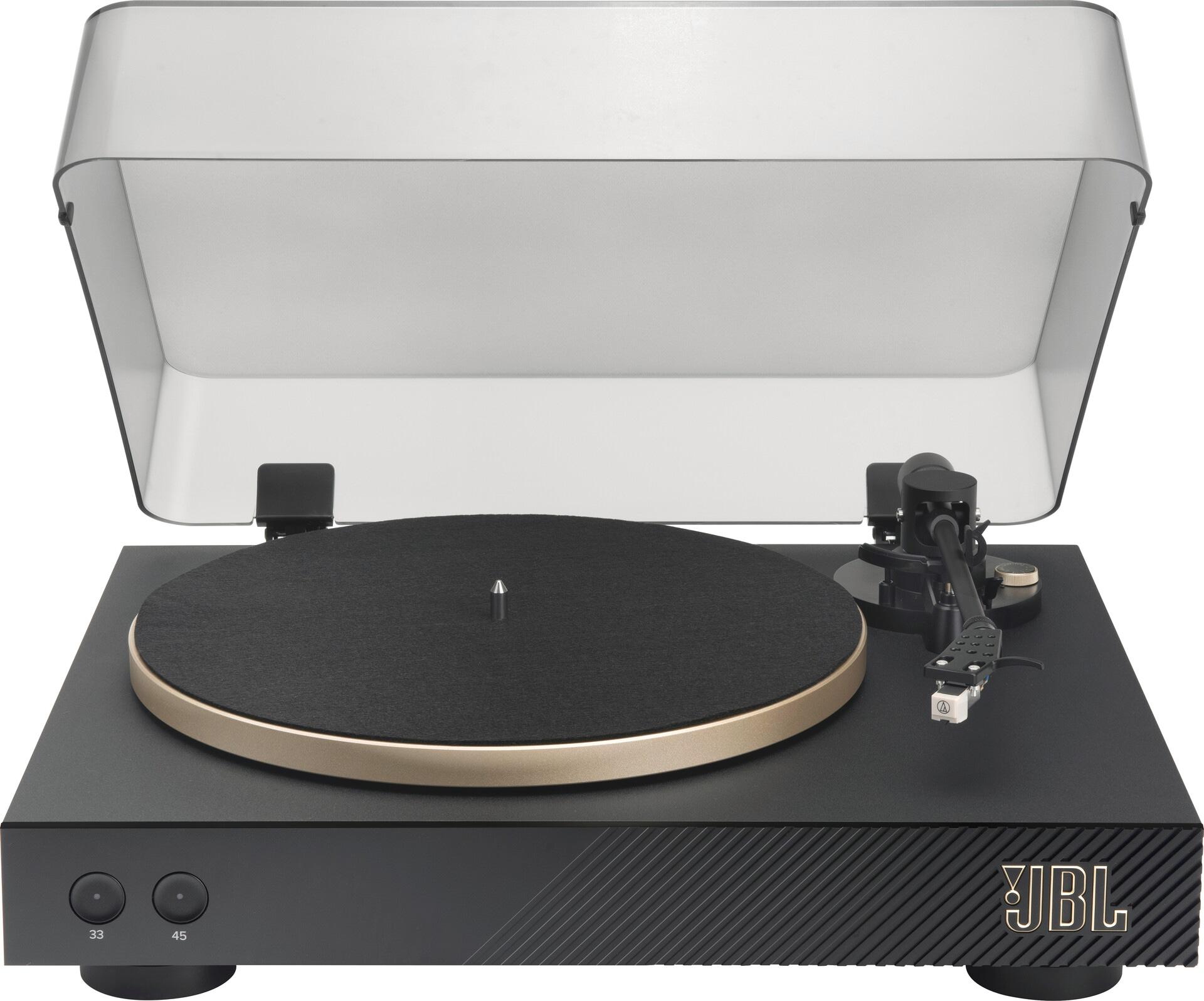 JBL Plattenspieler "Spinner Bluetooth Turntable", gold, B:45,2cm H:24,5cm T:53,8cm, Plattenspieler, Bluetooth 5.2 mit aptX HD