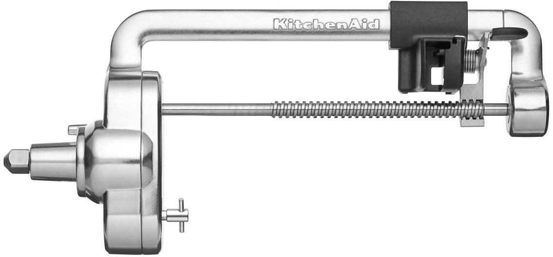 KITCHENAID Spiralschneideraufsatz "5KSM1APC", silber (edelstahlfarben), B:31,4cm H:7,4cm T:14,7cm, Küchenmaschinen-Aufsätze, mit 4 Messern