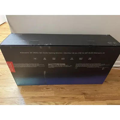 Vorauszahlung: Alienware AW3425DW 34-Zoll-QD-OLED-Gaming-Monitor (240 Hz, HDR, neuwertiger Zustand)