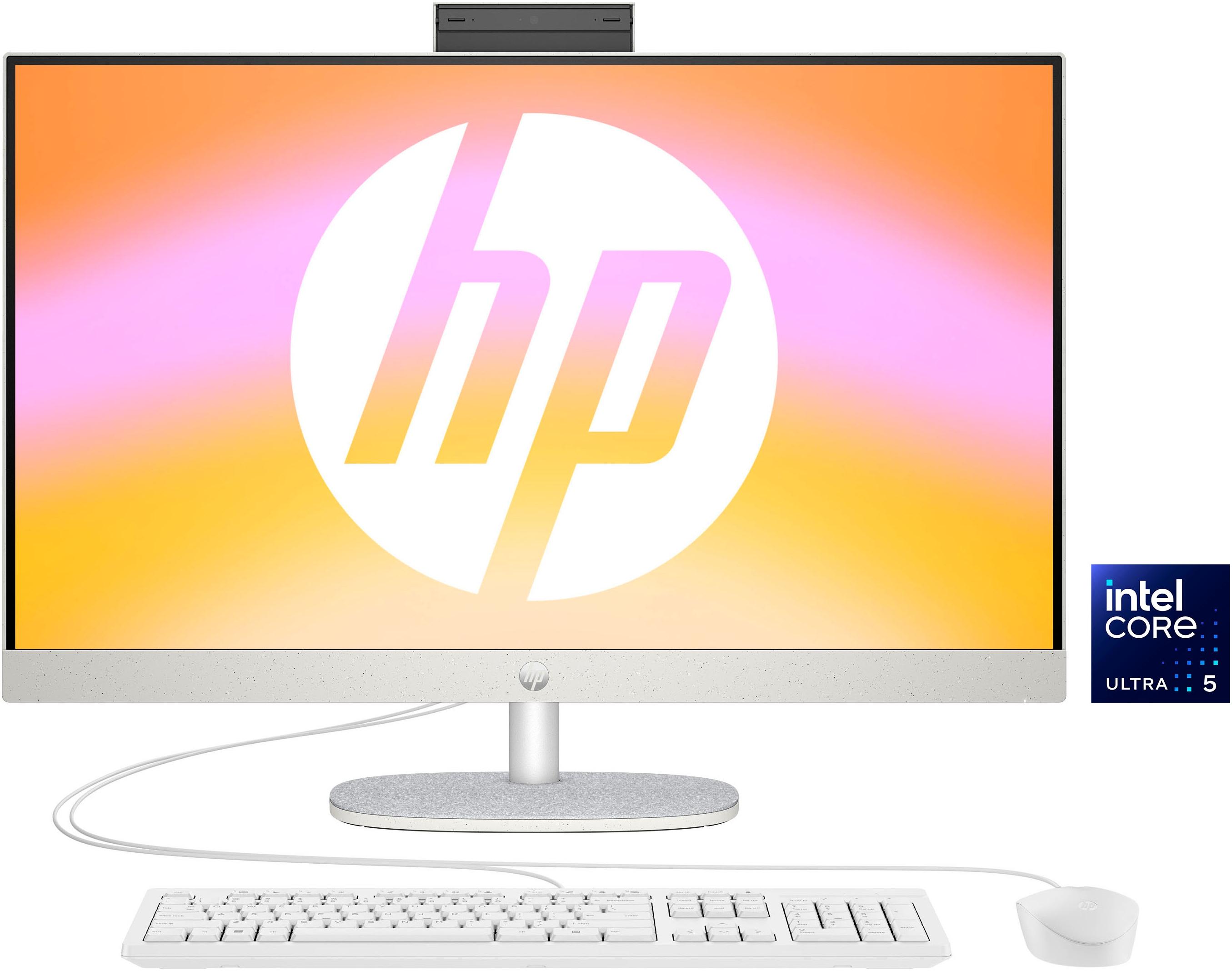 HP All-in-One PC "27-cr1200ng", weiß (shell weiß), Windows 11, 16 GB RAM 512 GB SSD, Desktop-PCs