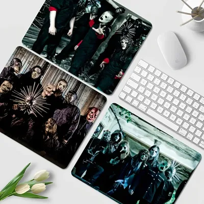 Band S-Slipknot Rock Animation Cartoon Anime Gaming Mauspad Tastatur Maus matten glatte Firma Schreibtisch Matten