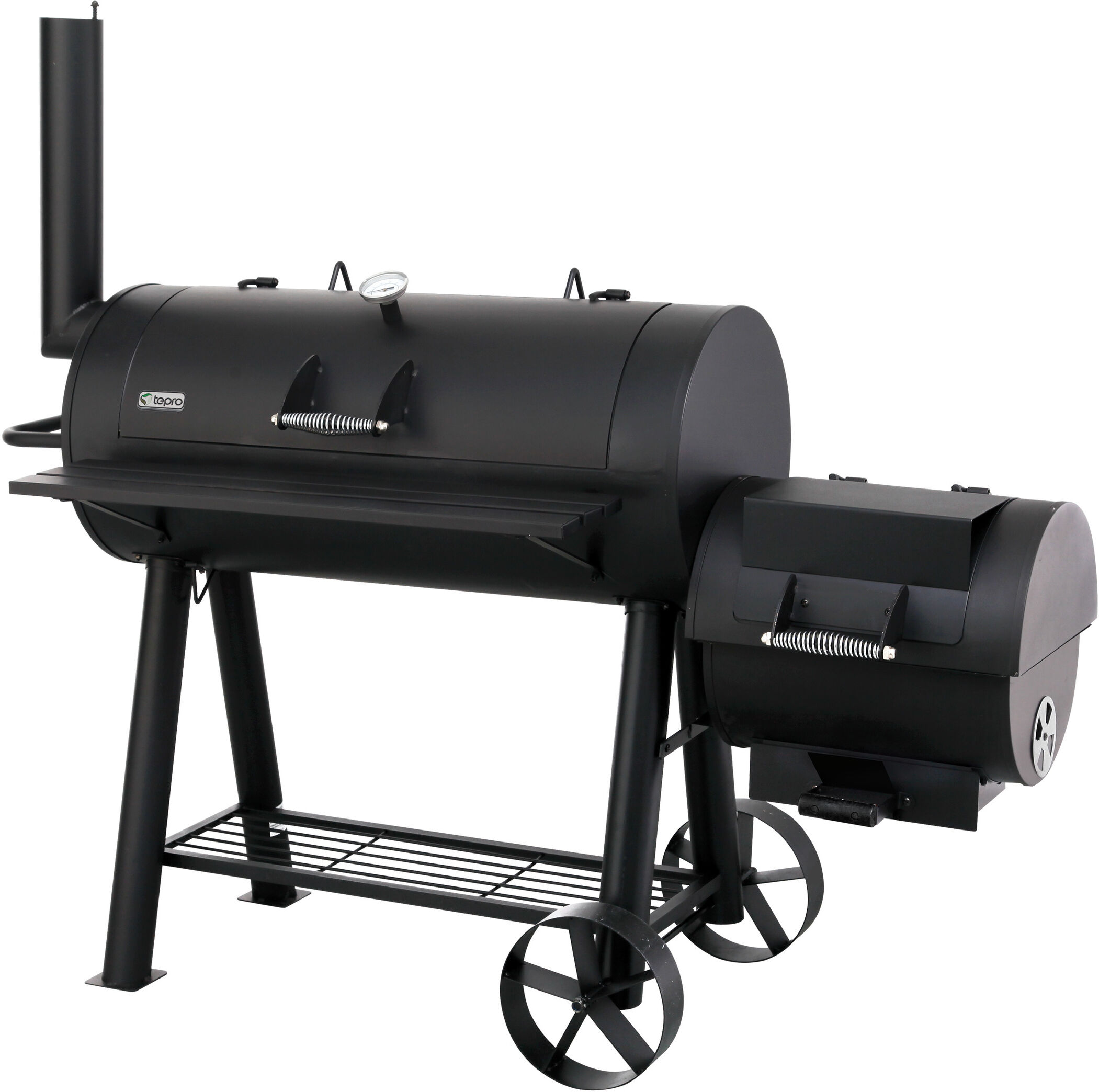 TEPRO Smoker »Milwaukee«, mit 2 emaillierten Grillrosten