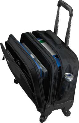 LIGHTPAK Business Laptop Trolley Star, mit Tragegriff und Rolllen, Nylon, schwarz
