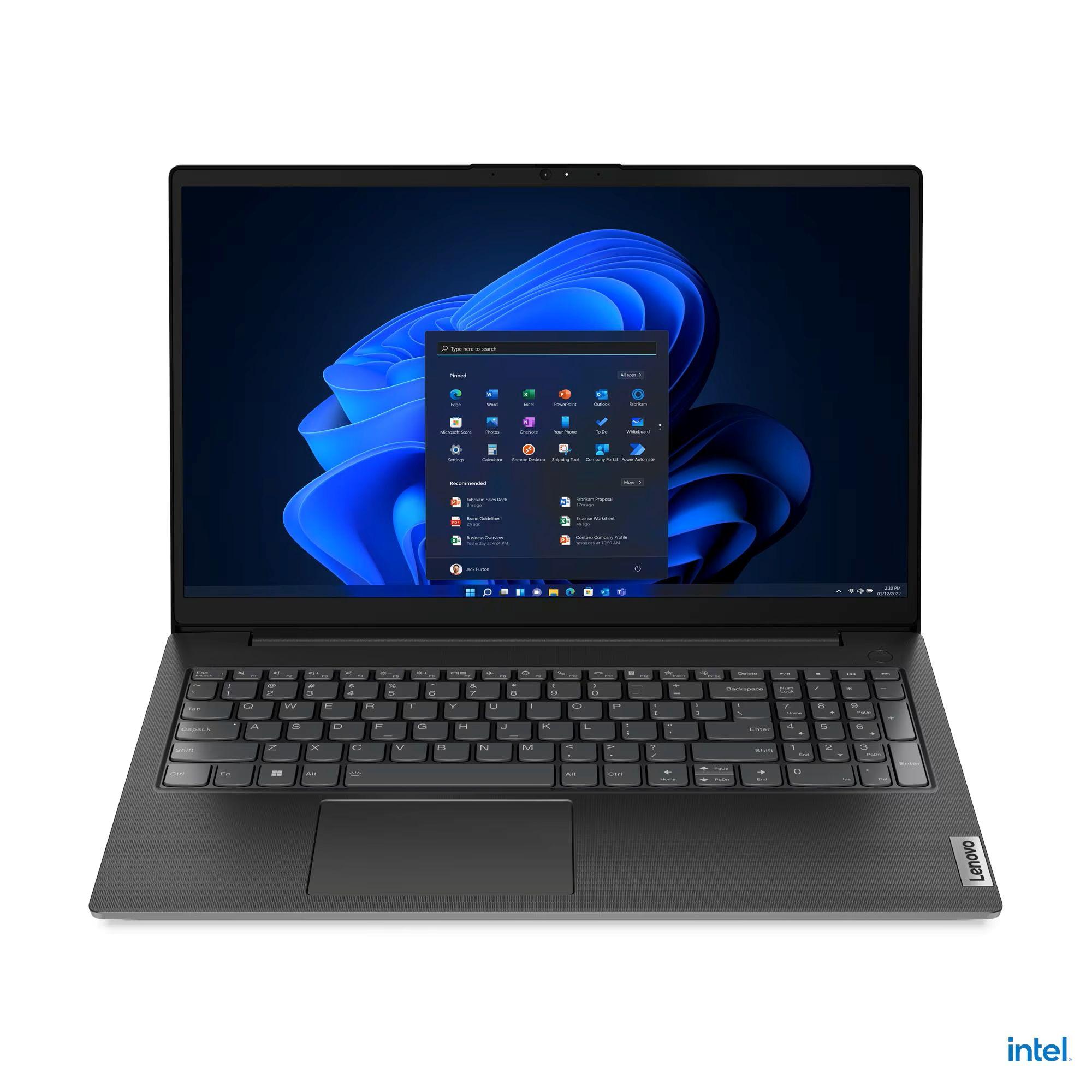 LENOVO Notebook "V15 G5 IRL 15,6" FHD Intel Core i5 13420H 16GB RAM 1TB SSD WIN11 Pro", schwarz, 16 GB RAM 1.000 GB SSD, Core i5, Windows11Pro, Notebooks, Windows 11 Pro