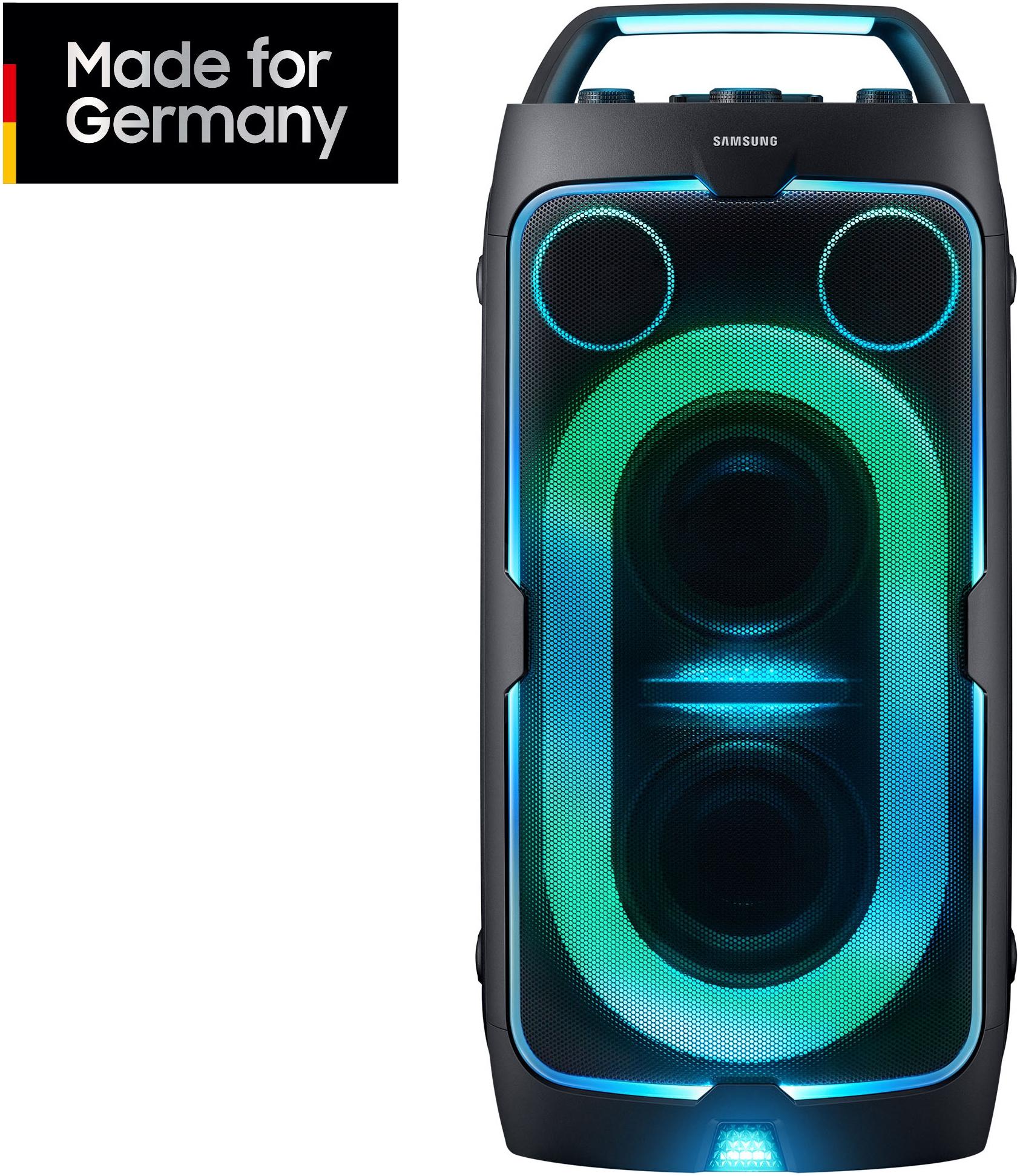 SAMSUNG Party-Lautsprecher "Sound Tower MX-ST50F (2025)", schwarz, B:35,3cm H:73,6cm T:36,5cm, Lautsprecher