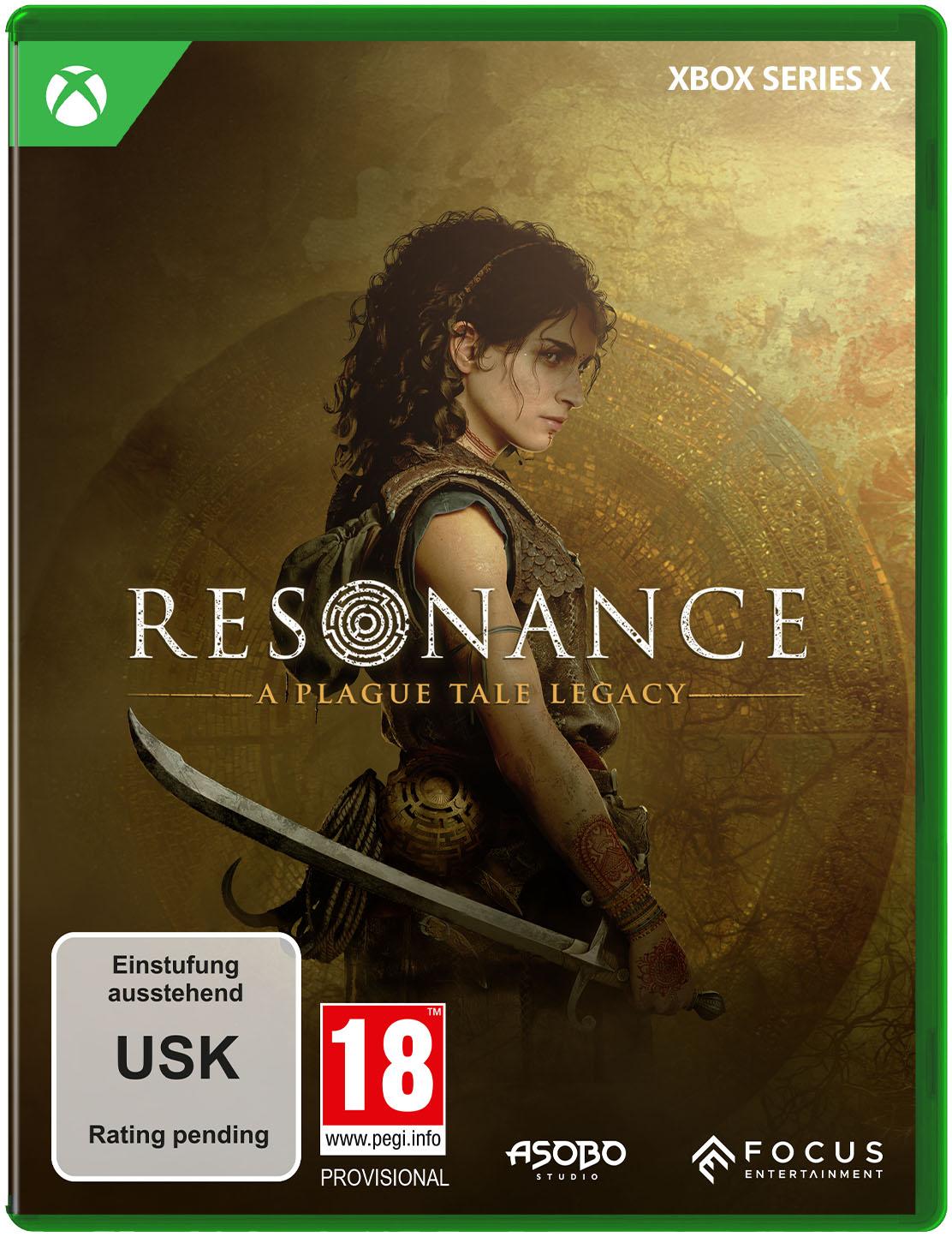FOCUS ENTERTAINMENT Spielesoftware "Resonance: A Plague Tale Legacy", ohne farbbezeichnung, Xbox Series X, Spielesoftware