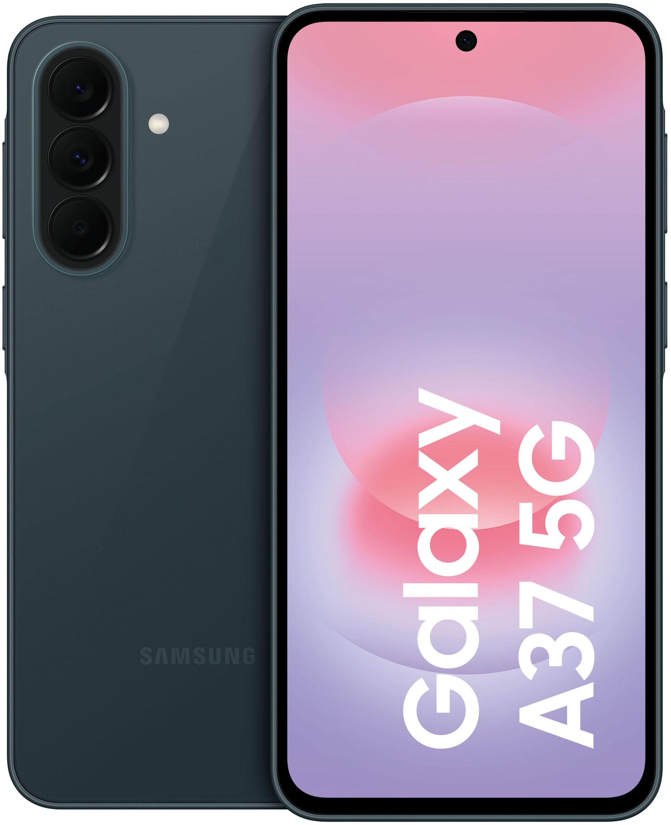 SAMSUNG Smartphone "Galaxy A37 5G", Energieeffizienz: A (A-G), awesome graygrün, 256 GB, Mobiltelefone