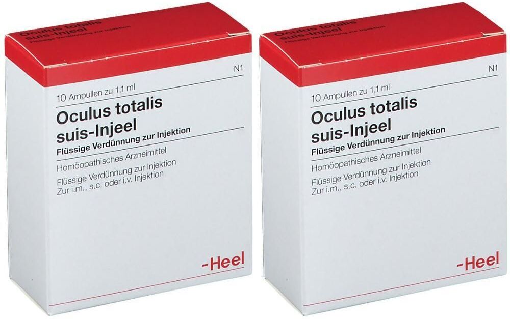 Heel Oculus totalis suis Injeel Ampullen 2x 2x10 St
