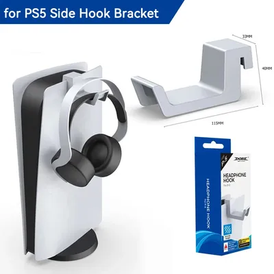 PS5 Zubehör Kopfhörer Ständer Wand Halterung Aufhänger für PS5 Konsole Gaming Headset Hängen Halterung Lagerung Rack