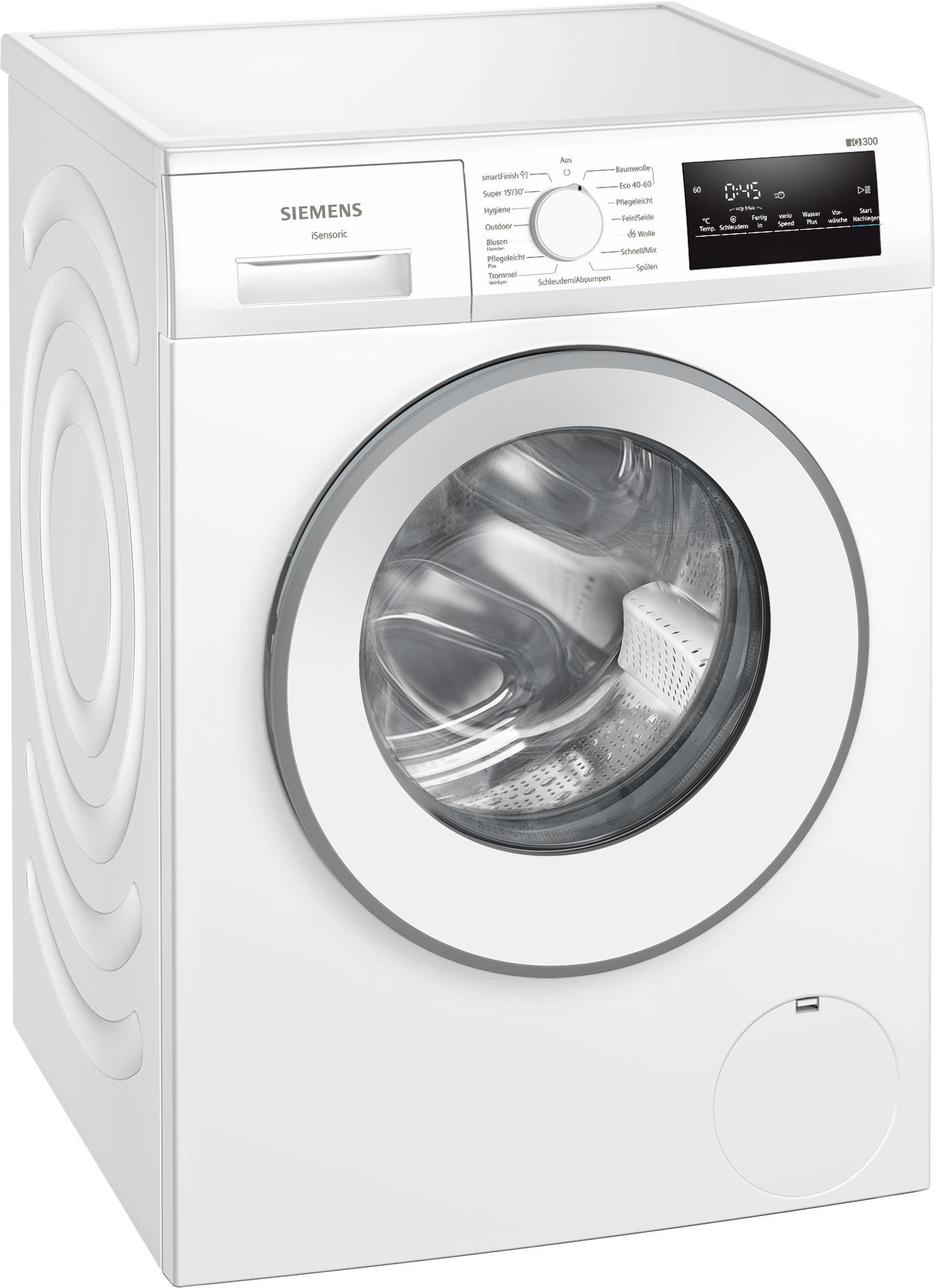 SIEMENS Waschmaschine "WM14N22A", Energieeffizienz: A (A-G), weiß, B:59,8cm H:84,5cm T:59cm, Waschmaschinen