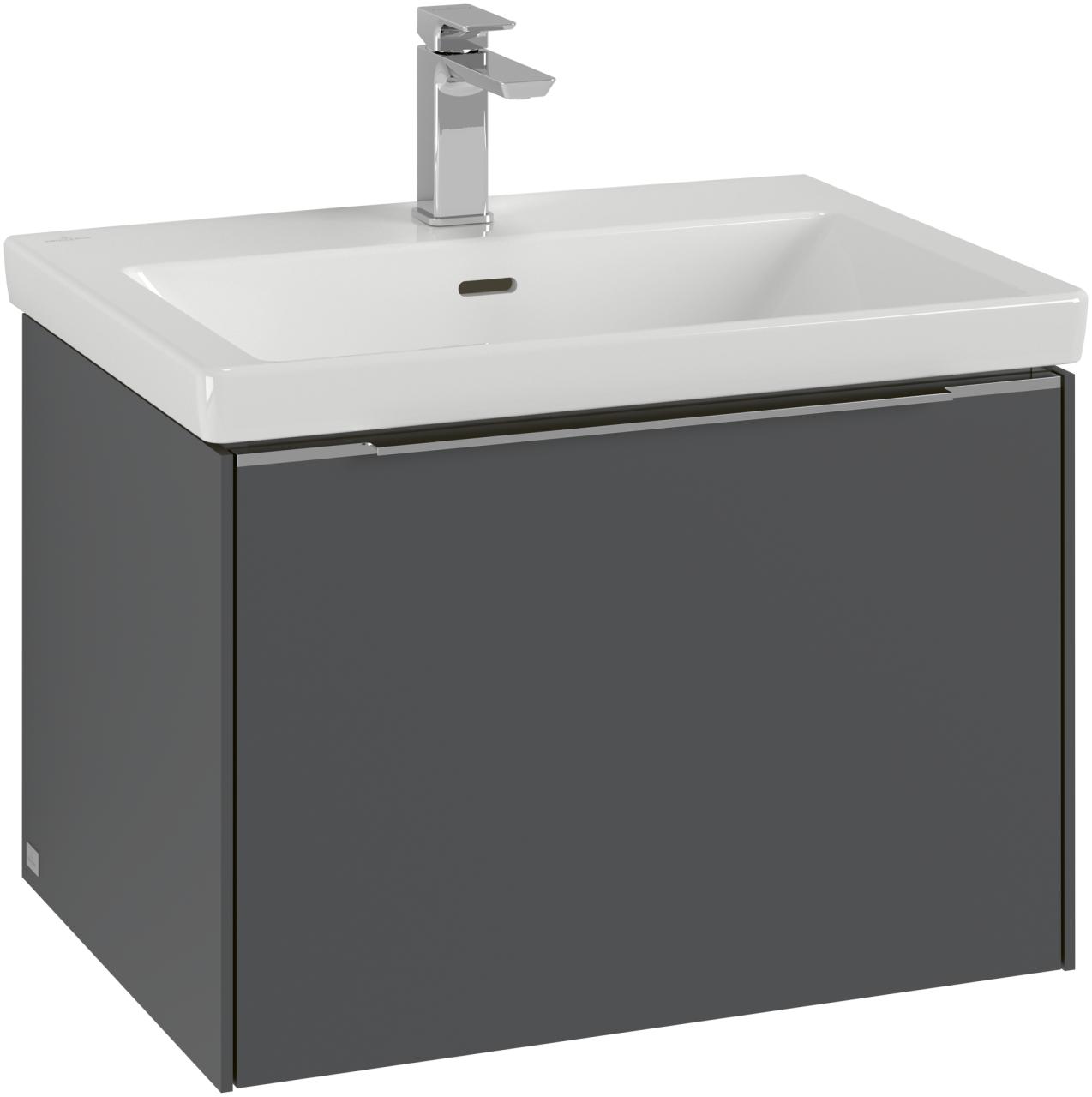 Villeroy & Boch Waschtischunterschrank Subway 3.0 C575L2 622x429x478mm m. Bel. 1 Ausz. Waschtisch mi C575L2AF