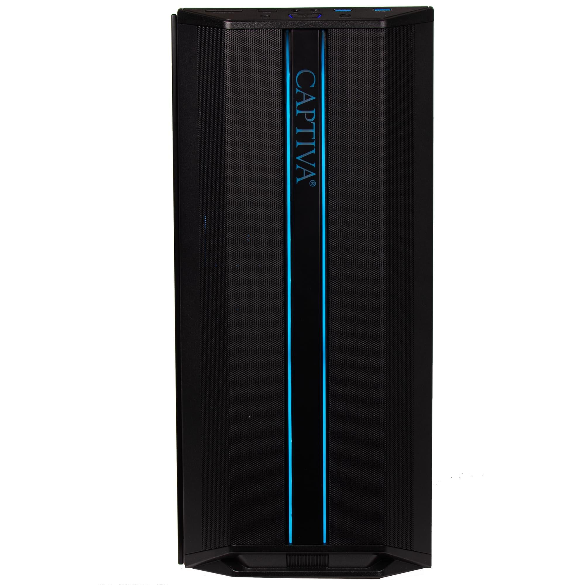 CAPTIVA Business-PC "Power Starter R80-017", schwarz, Microsoft Windows 11 Home (64 Bit), 16 GB RAM 1.000 GB SSD, Desktop-PCs