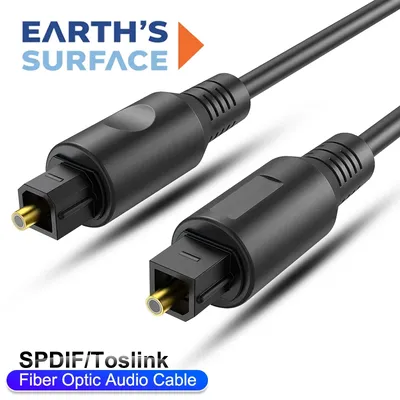 Hochgeschwindigkeits-Digital-Glasfaser-Audiokabel Toslink SPDIF Soundbar-Kabel für PS4 Xbox Blu-ray-Player Verstärker TV-Audiokabel
