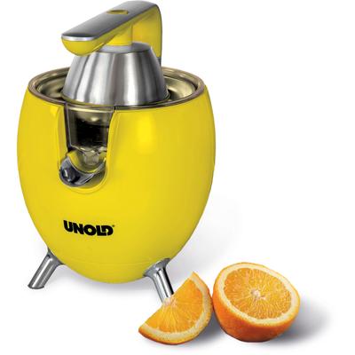 UNOLD Zitruspresse "78132 Power Juicy Yellow", gelb, B:20cm H:28cm T:24cm, Entsafter