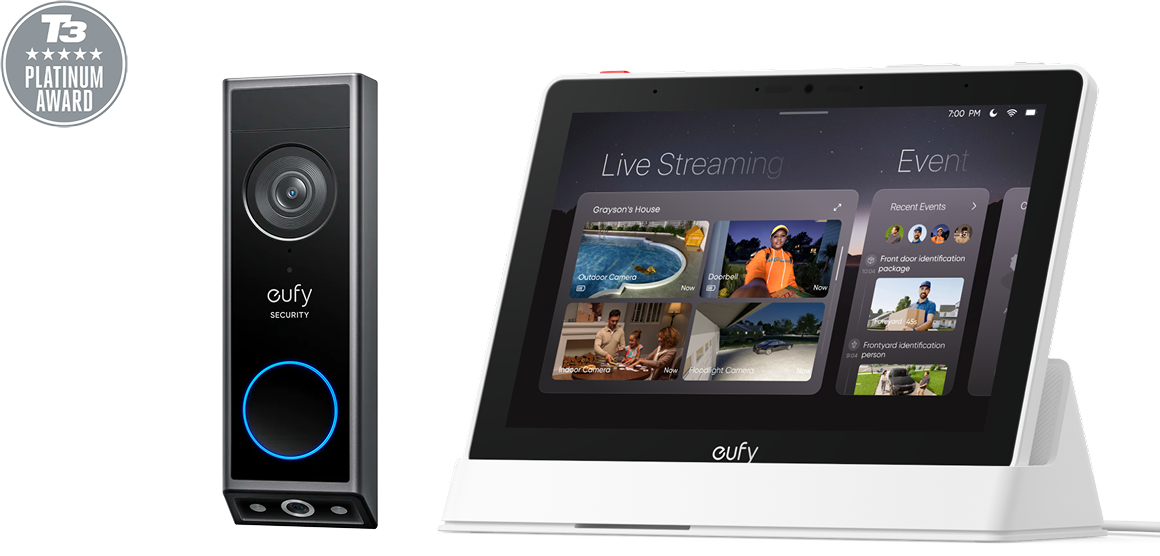 eufy Türklingel mit Kamera E340 mit Smart Display E10