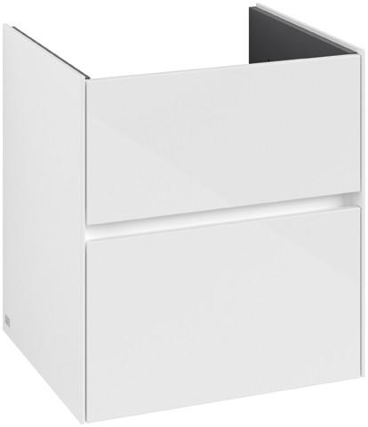 Villeroy & Boch Waschtischunterschrank Collaro C14200 472x609,5x480mm Glossy White C14200DH