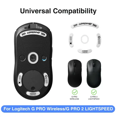 Gläser Maus Glide Skates Für Logitech G Pro Wireless Gaming Mäuse Anti Slip Füße Aufkleber Pads X 2 Pro2 LIGHTSPEED SUPERLIGHT 2