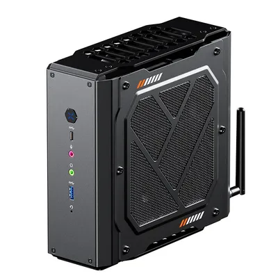 Desktop-Gaming-PC, High-End-Mini-PC mit dedizierter Grafikkarte, Intel Core i7-7940HX und AMD Radeon RX 7600 XT Grafikkarte – Spielt AA-Spiele