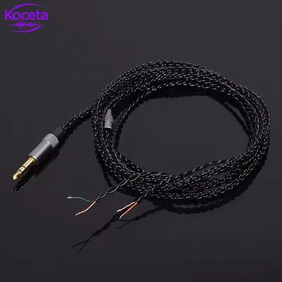 Koceta UE OFC Kabel DIY Kopfhörerkabel Ersatz Reparatur HiFi Audio Kopfhörer Headset Wartungskabel 1,2M für Sennheiser