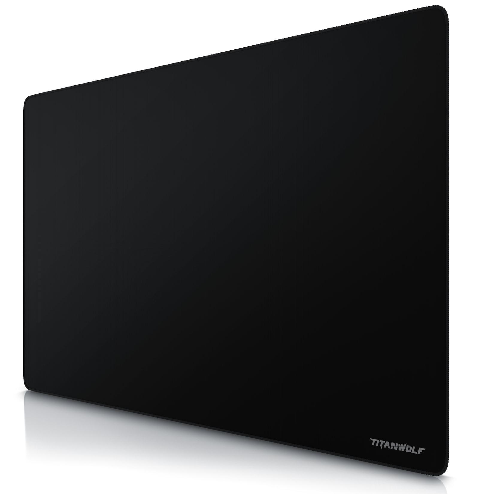 Titanwolf XXL Speed Gaming Mauspad aus Mircofaser Mousepad 900 x 600 mm / Schreibtischunterlage