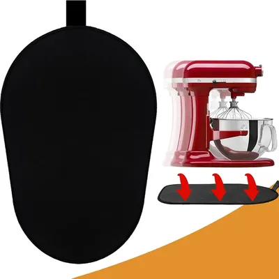 Für Kitchenaid Mixer Schiebematte 4,5-8QT Mover Slider Matte Pad Stand Mixer Küchengerät Slider Matte Kompatible Küchenteile