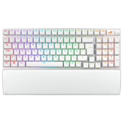 Asus Kabellose Gaming Tastatur »ROG Strix Scope II 96 Wireless« weiß, 41x7x17.2 cm