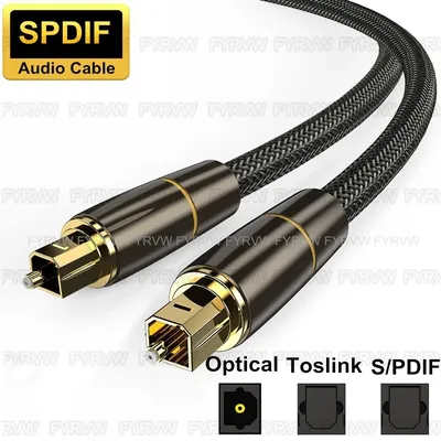 Optisches Kabel SPDIF Digital Audio Glasfaserkabel für SONY Heimkino-Kabel Lautsprecher Soundbar TV Xbox Player Toslink-Kabel