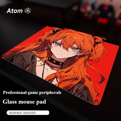 Atom Glas Gaming Mauspad anpassbares Muster gehärtet Upgrade glatt fps esports Schreibtisch matte Gaming Zubehör Valor ant Apex