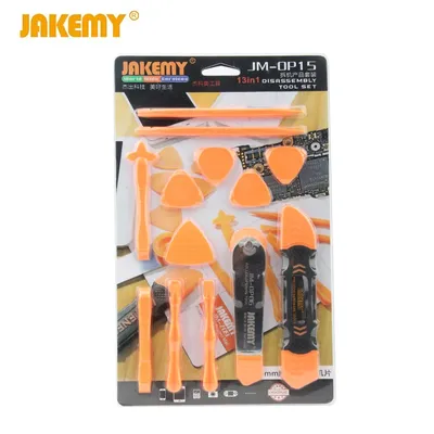Jakemy JM-OP15 13 in1 pry spudger demontage tools set für iphone ipad samsung tablet smartphone lcd bildschirm öffnen reparatur werkzeuge