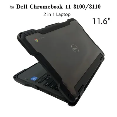 Hartschalenhülle für 11,6 Zoll Dell Chromebook 3110/3100 (2-in-1) Laptop, Stoßfeste Schutzhülle für Dell Chromebook 11