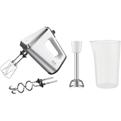 Krups GN9121 3 Mix 9000 Handmixer Weiss-Silber