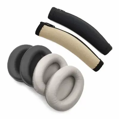 Ohrpolster Kissen Kopfband Kit Ersatz für Sony WH-1000XM3 1000XM3 MDR 1000X WH-1000XM2 Gaming Headset Ohrpolster Strahl