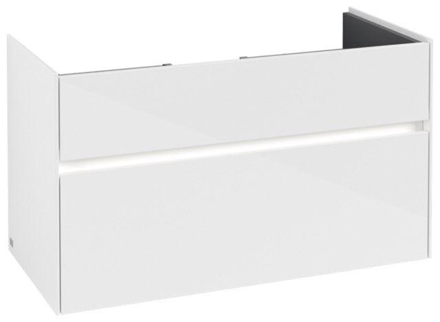 Villeroy & Boch Waschtischunterschrank Collaro B0 954x546x444mm mit Beleuchtung C011B0DH