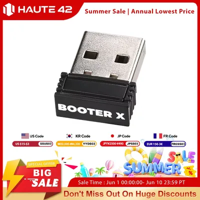 Haute42 BOOTER X Gaming-Konverter für Xbox One Xbox Series S/X Hitbox-Controller-Adapter für PC Street Fighter 6 für HautePad