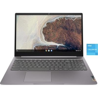 LENOVO Chromebook "IdeaPad 3 Chrome 15IJL6", grau (arctic grau), 8 GB RAM, Celeron, ChromeOS, Notebooks, Topseller