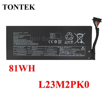 81WH Upgrade Kapazität L23M2PK0 L23B2PK0 L23C2PK0 Batterie Für Lenovo Legion Go 8APU1 Handheld Gaming PC