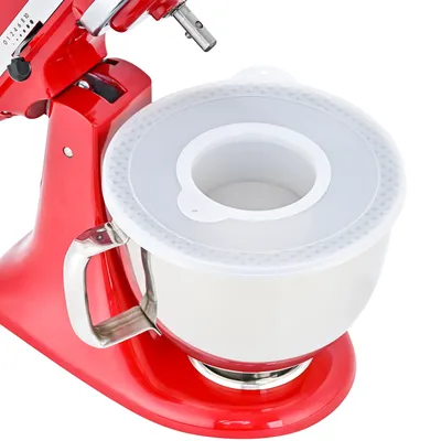 5 QT Lebensmittelechte Edelstahl-Mixerschüssel und Deckel Kompatibel mit KITCHENAID TILT-HEAD STAND MIXER 4,5-5 Quart