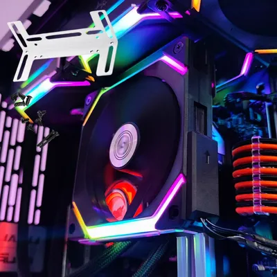 Universal Desktop-Computer Kühlung Erweiterung Halter Gaming PC Übertaktung RAM CPU GPU Kühler Ständer Halterung Für 8 9 12 cm Fans