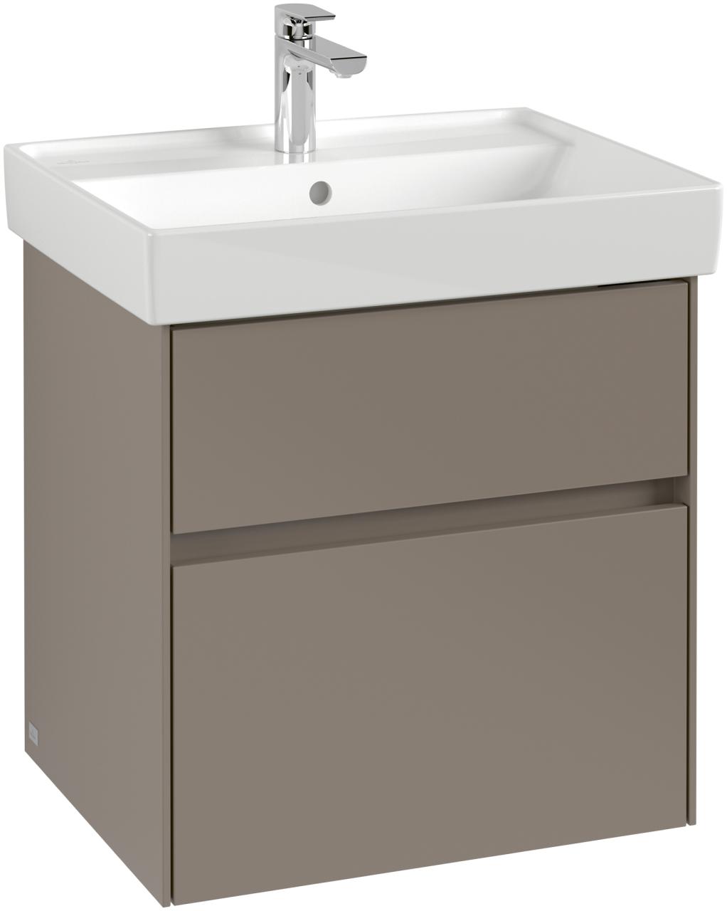 Villeroy & Boch Waschtischunterschrank Collaro 554x546x444mm m. Bel. 2 Ausz. Waschtisch mittig Marin C008B0VQ