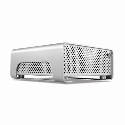 METALFISH MetalGear Plus Aluminium Mini HTPC Gehäuse Mini ITX Hüllen Computer Gaming PC Desktop Gehäuse Unterstützung DC ATX Netzteil