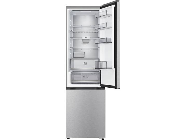 LG Kühl-/Gefrierkombination GBV7280AEV , Energieeffizienz: A (A-G), silberfarben, Rechtsanschlag, wechselbar, 0 Grad Zone, Kühlschränke, Fit&Max: Vollintegrierbar & Maximale Ausstattung