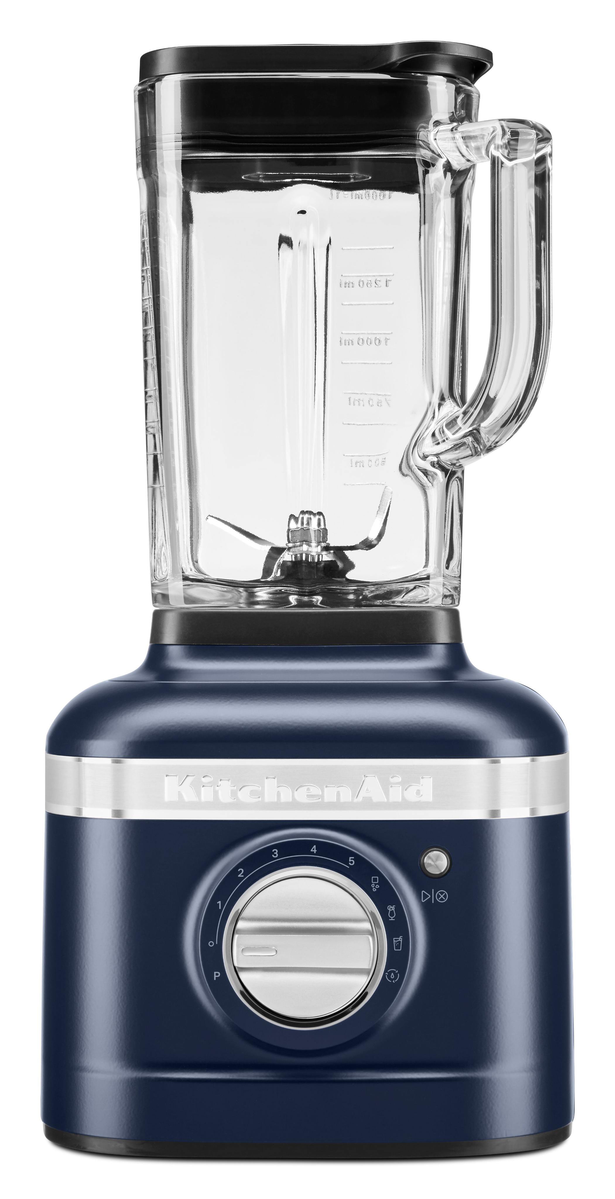 KITCHENAID Standmixer "5KSB4026EIB Ink Blue", blau (ink blau), B:19,28cm H:40,1cm T:22,91cm, Zerkleinerer