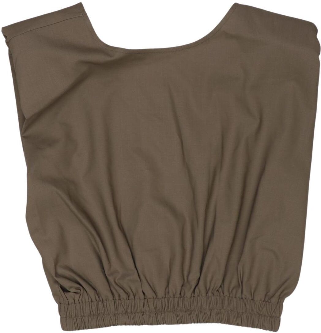 By Aylin Koenig Damen Top, Braun, Gr. XS, Schurwolle / Elasthan - Second Hand