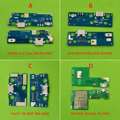 USB Ladegerät Board Connector Flex Kabel Für Lenovo Tablet Tab P11 J606F M10 Plus HD FHD M10Plus X505F X360F X606F Lade Port
