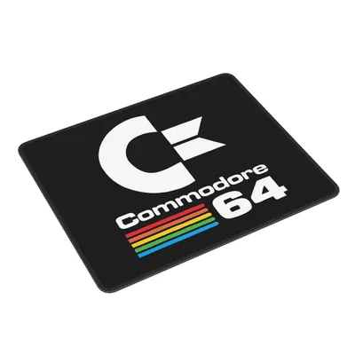 Commodore C64 Logo Mauspad Computer Tastatur Maus Matte Gaming PC Laptop Schreibtisch Matte Büro Zubehör Tisch Matten